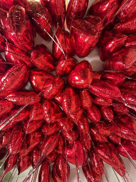 Сердца любви на дождике