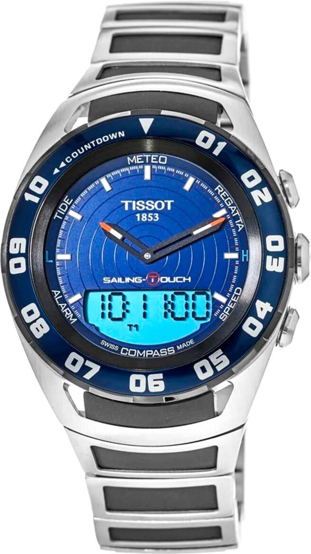 Швейцарские умные часы Tissot T056.420.21.041.00 с хронографом