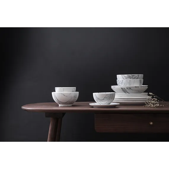 Набор тарелок marble, D26 см, 2 шт.