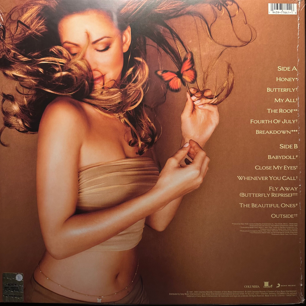 Mariah Carey – Butterfly (Европа 2020г.)
