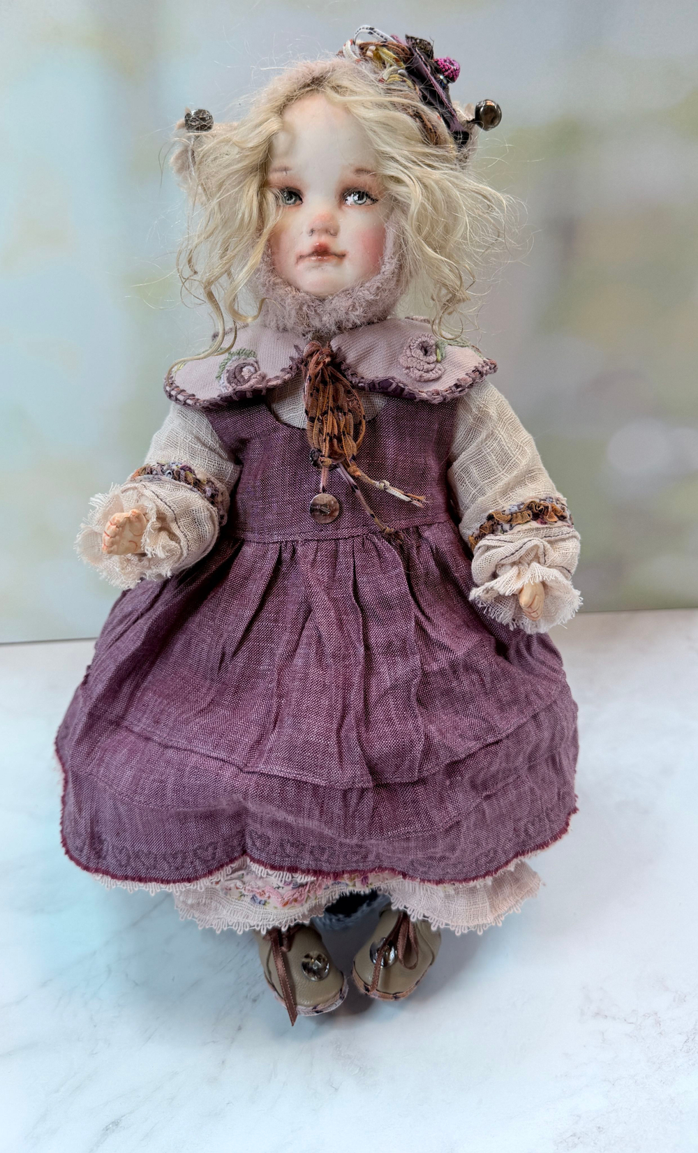 Авторская кукла Матильда - кошечка ручная работа от ND