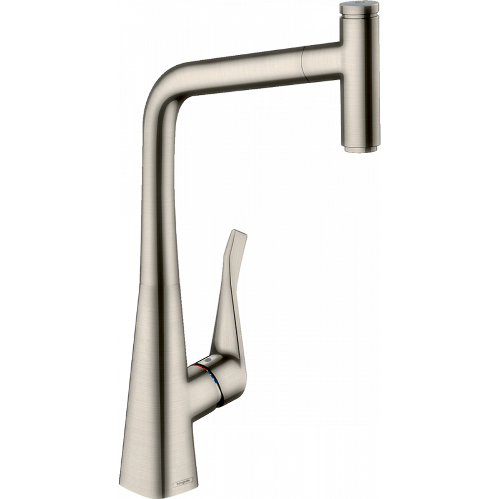 Смеситель для кухни Hansgrohe Metris Select 14884800 сталь