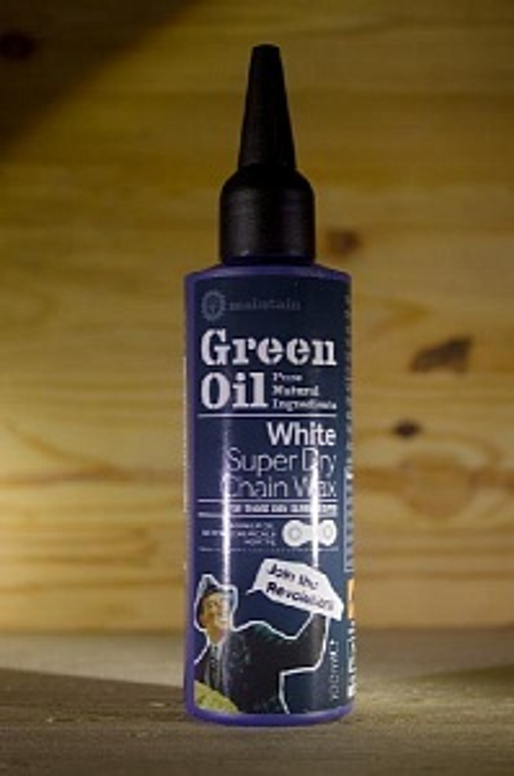 Экологичная смазка для цепи Green Oil White Chain Wax 100мл GO-WHO1