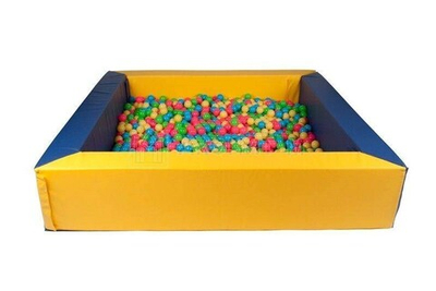 Квадратный сухой бассейн (120х120х30х15)