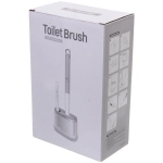 Ерш с креплением на стену «Стиль» 40 см, силиконовая щетка 8623