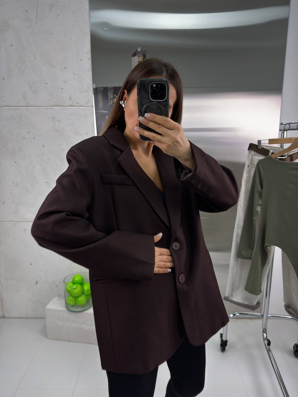 Блейзер женский арт. 1106 цвет "шоколадный"