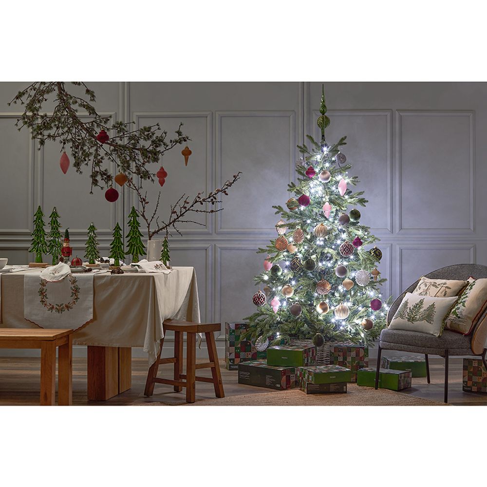 Набор ёлочных украшений Velvet Christmas из коллекции New Year Essential, 6 шт.