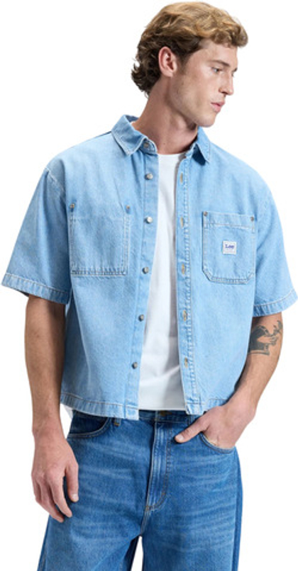 Рубашка мужская LEE SS WOKWEAR SHIRT JUST ME