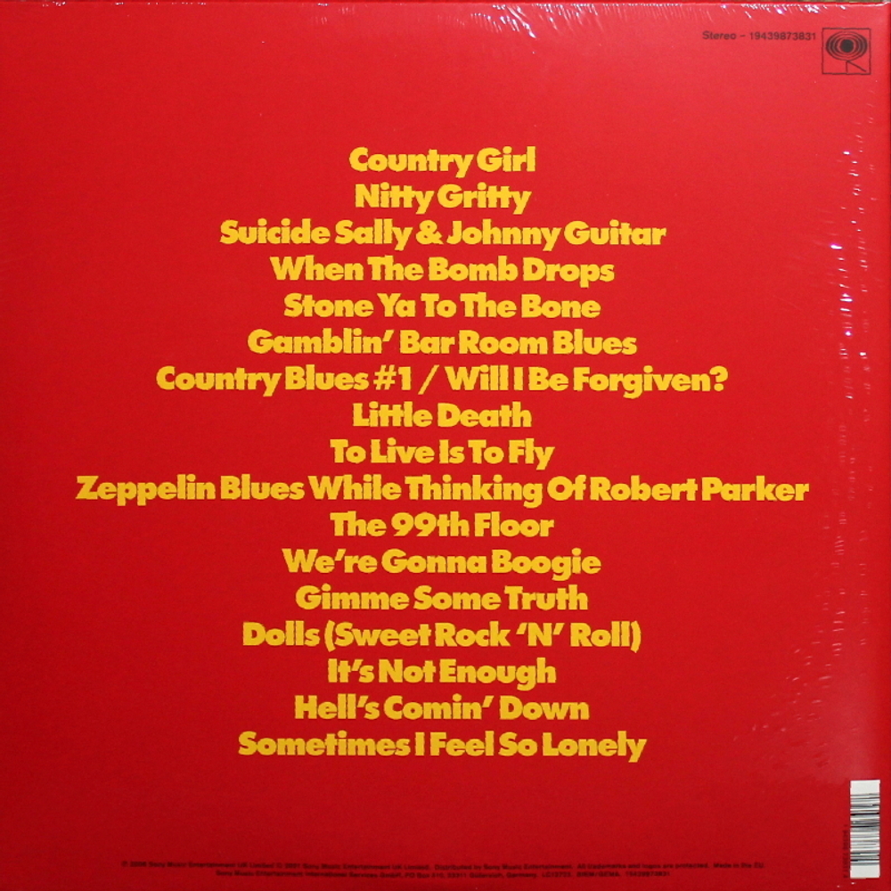 Primal Scream / Riot City Blues Sessions (Limited Edition)(Coloured Vinyl)(2LP)