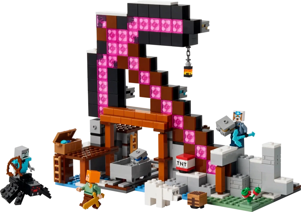 Конструктор LEGO Minecraft 21277 Шахта с киркой
