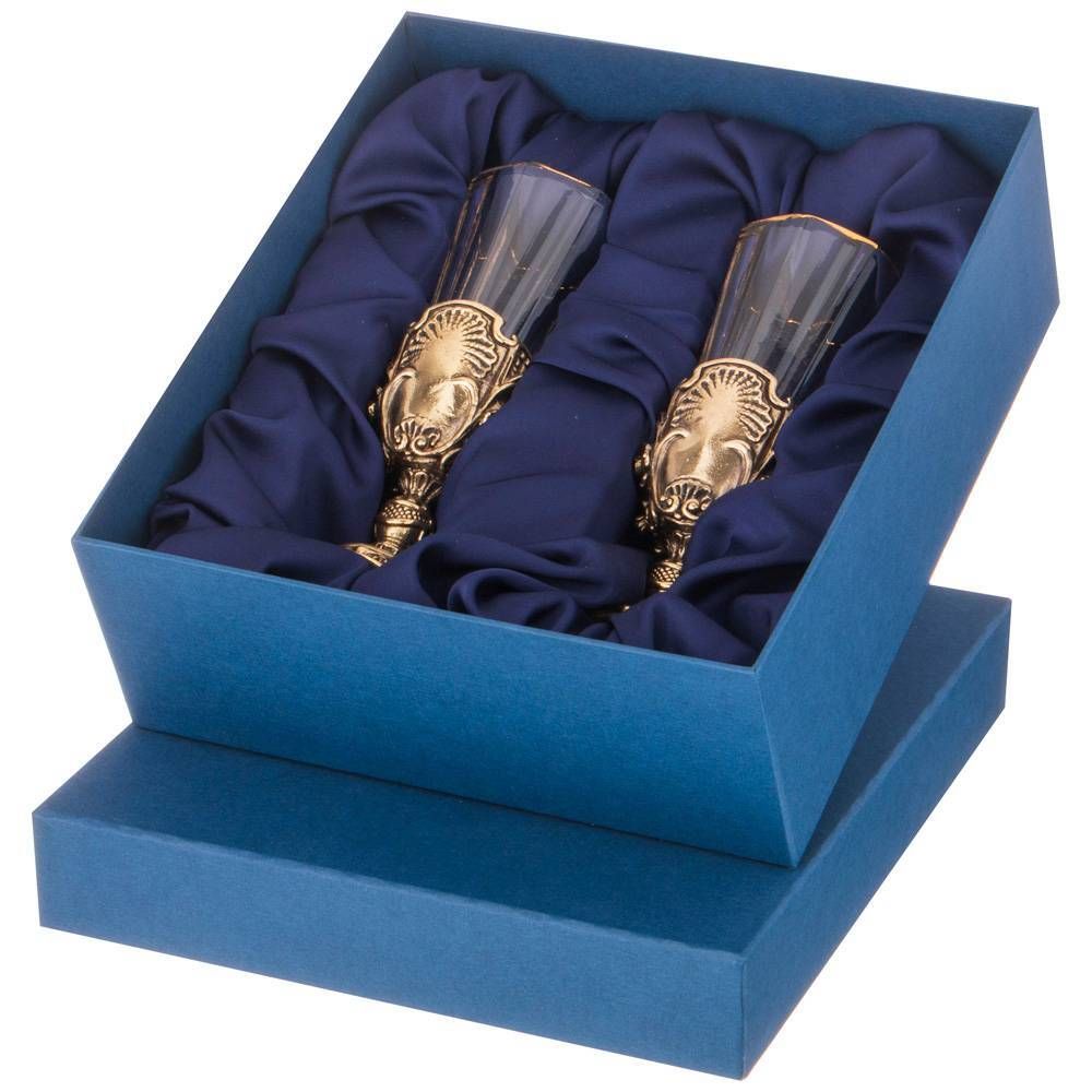 НАБОР ИЗ 2-Х ЛАФИТНИКОВ ДЛЯ ВОДКИ "АМПИР" 50 МЛ. (КОР=1НАБОР.)