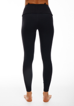 ТАЙТСЫ С ПОЯСОМ ЖЕНСКИЕ SFA FULL TIGHT | BLACK SILVER