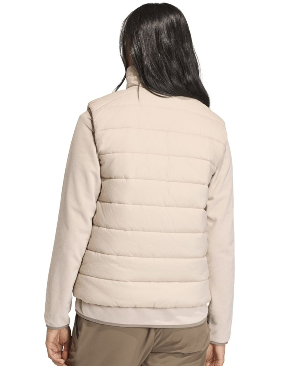 Женская теннисная жилетка Adidas Terrex Multi Essentials Climawarm Insulated - wonder taupe