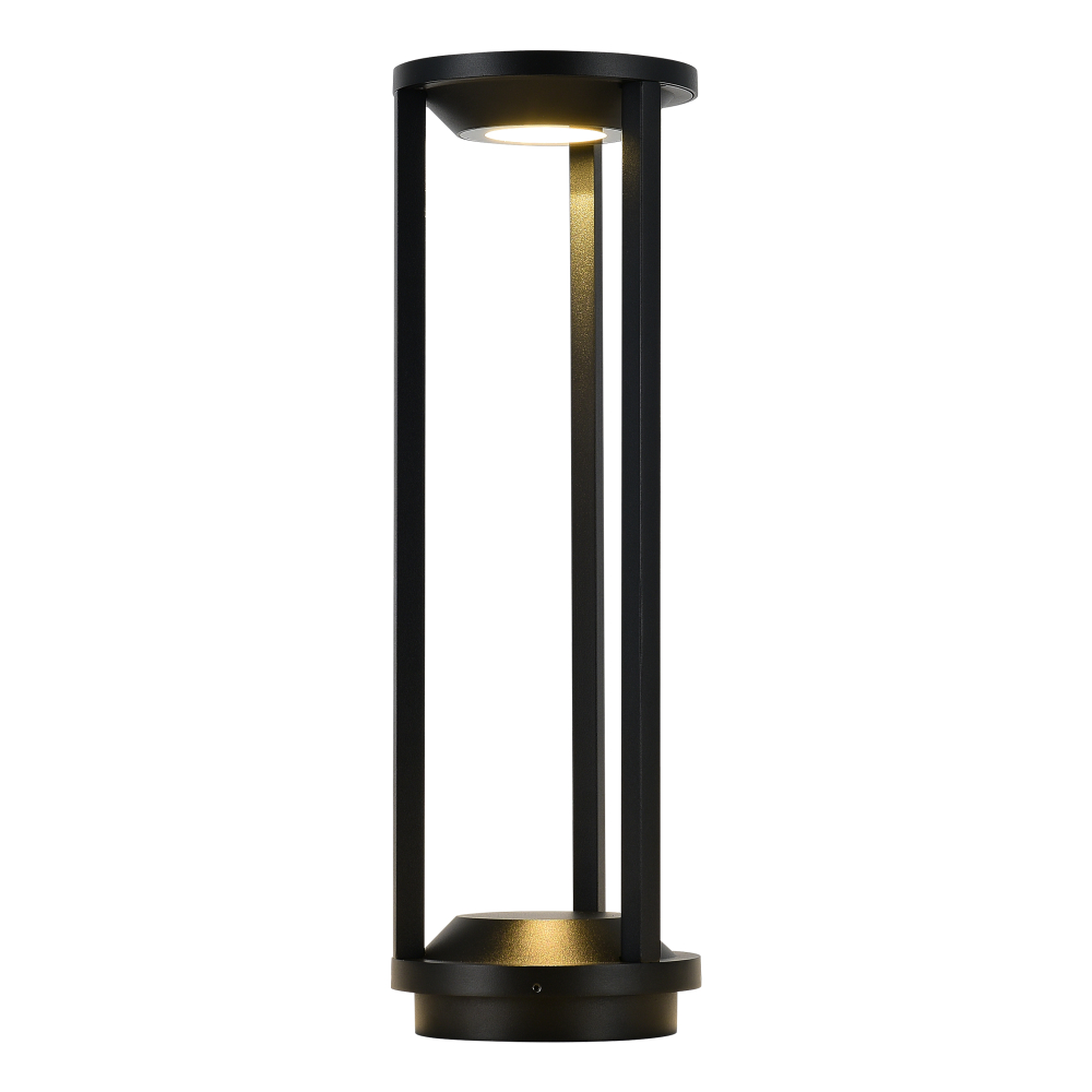 Светильник светодиодный, черный, LED, 9