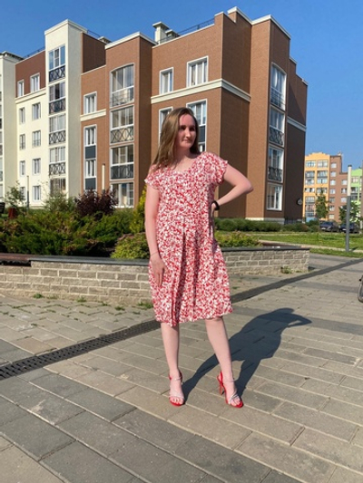 Платье женское "П23 Ш.Т" (п52)