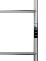 Полотенцесушитель электрический WONZON & WOGHAND DÜSSELDORF, Брашированный никель (WW-A205-BR)