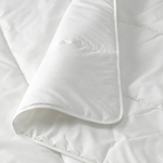 Одеяло тёплое SMÅSPORRE, белый, 200*200 см, полиэстер/хлопок/полое полиэстерное волокно