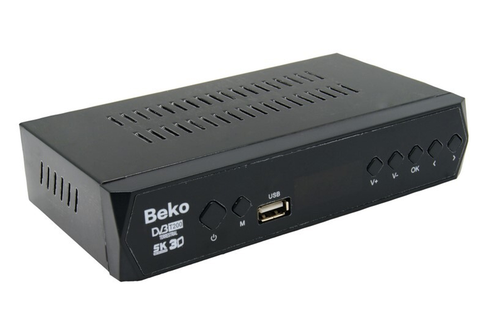 Цифровая ТВ приставка DVB-T-2 BEKO T200 (Wi-Fi) + HD плеер