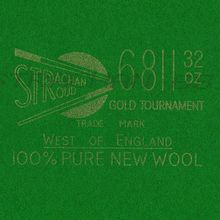 Сукно Strachan Snooker 6811 Tournament 32oz 193см Olive Green