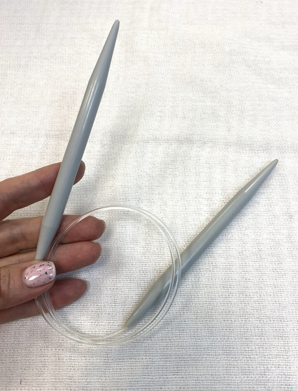 Спицы круговые на леске 80см Пони №9