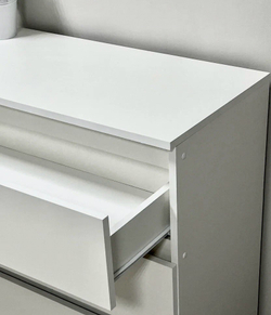 Комод 6 ящиков «Денвер» Белый