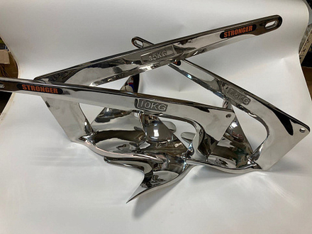 Якорь Брюса 15 кг (нерж) Stronger