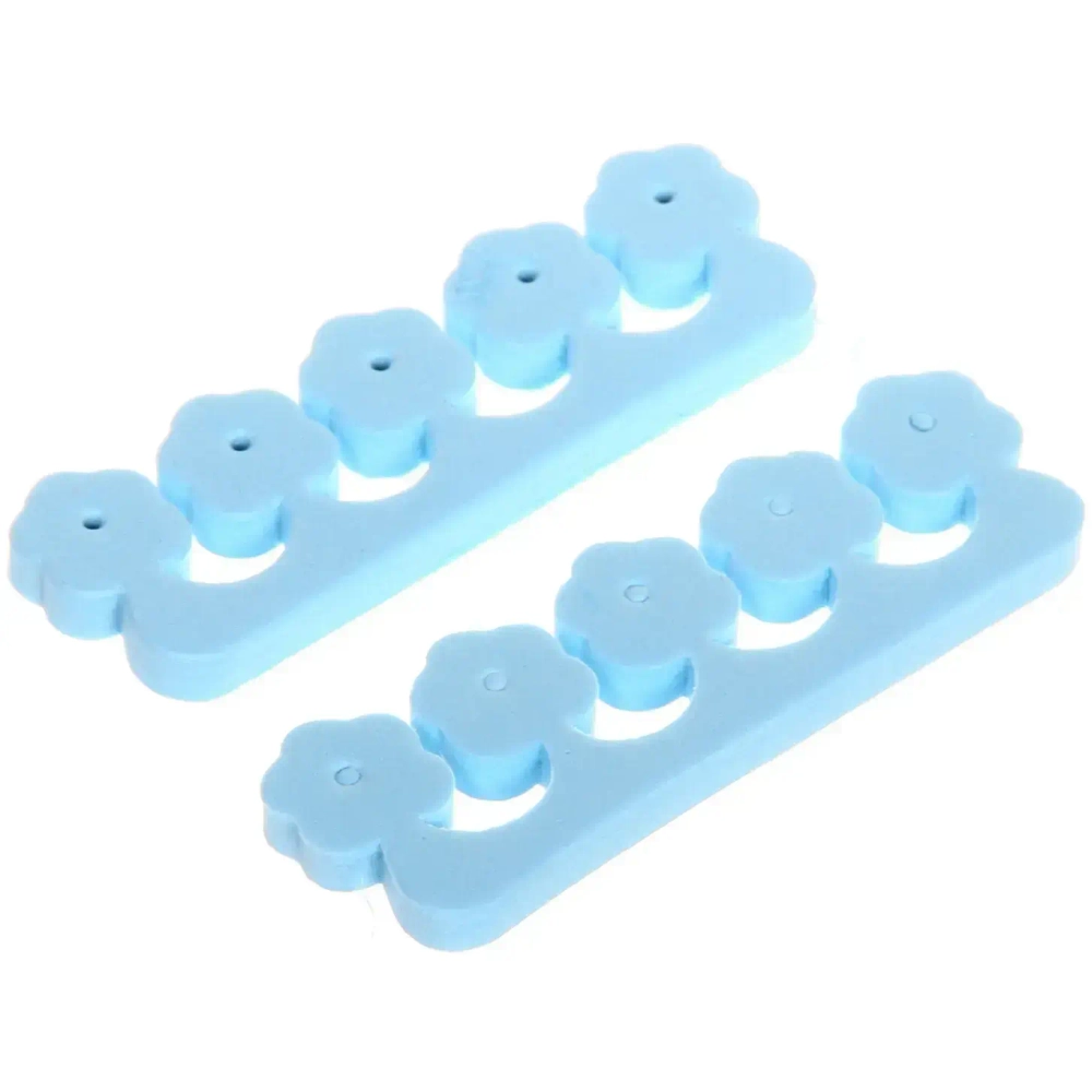 Разделители для пальцев ног в пакете 2шт «Твой уход», форма цветок, цвет микс, 11*4см✦