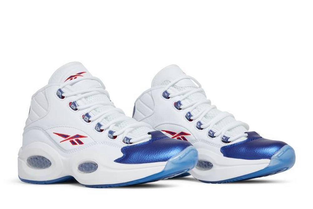 Кроссовки Reebok Question Mid "Blue Toe"