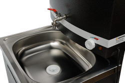 Умывальник дачный с подогревом "Люкс" ВИХРЬ, нержавейка, медный