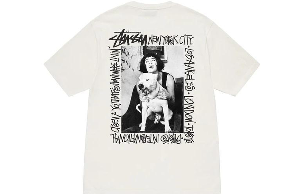 Футболки Stussy FW22 How We're livin' T, 1904855