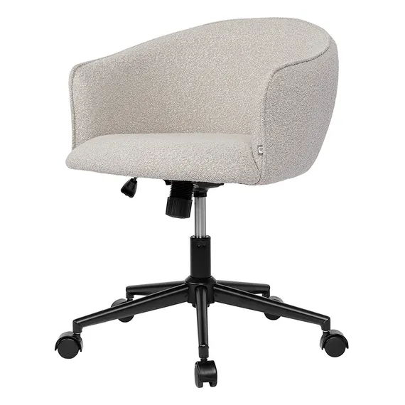 Стул на колесиках Paal, серое букле