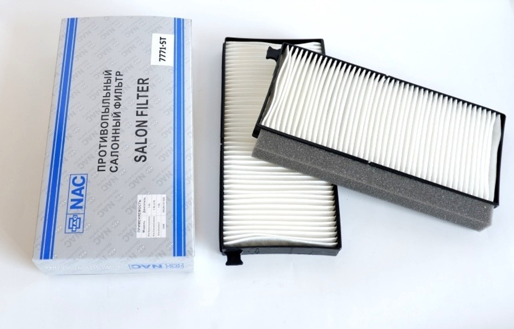 7771-ST(FS005) NAC Фильтр салонный KIA: Spectra (Sokia) 1.6L