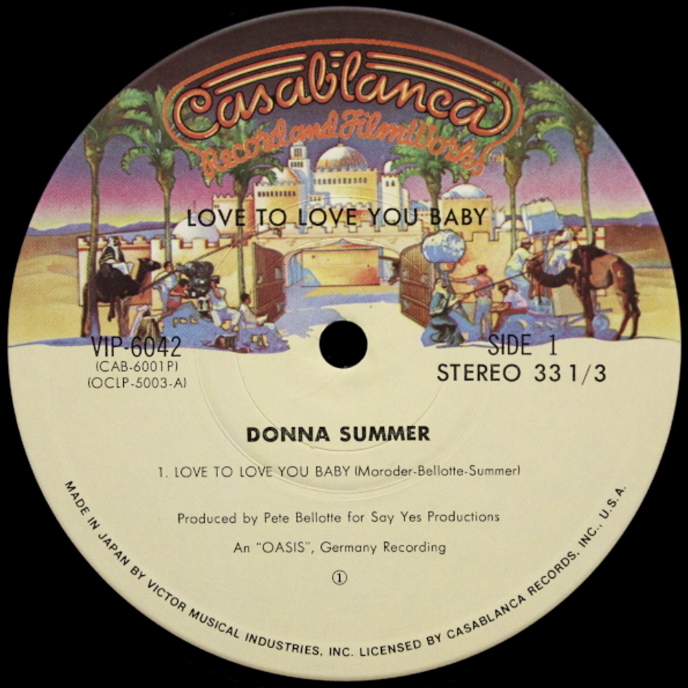 Donna Summer / Love To Love You Baby (LP)