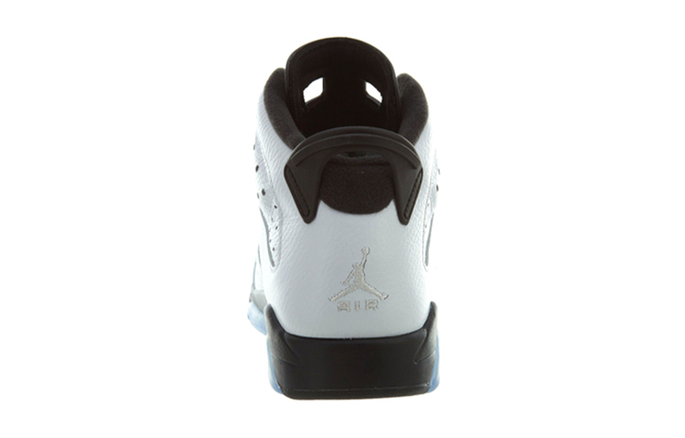 Кроссовки Jordan Air Jordan 6 Retro White Jade Black (Женская размерная сетка)