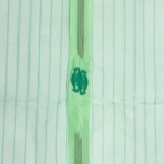 Антимоскитная сетка дверная на магнитах 100*210см «Элис» зелёная ДоброСад