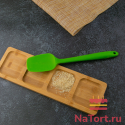 Лопатка кондитерская силиконовая широкая