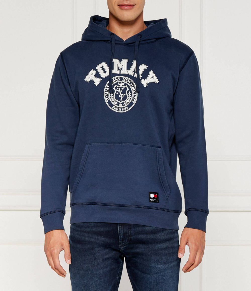 Худи Tommy Jeans - темно-синий(DM0DM19235)