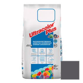 Затирка цементная Mapei Ultracolor Plus №119 Серый Лондон 2 кг