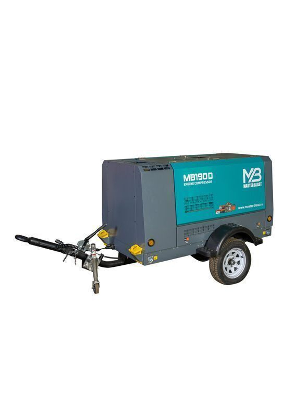 Винтовой компрессор Master Blast MB-190D-7 (дизельный)