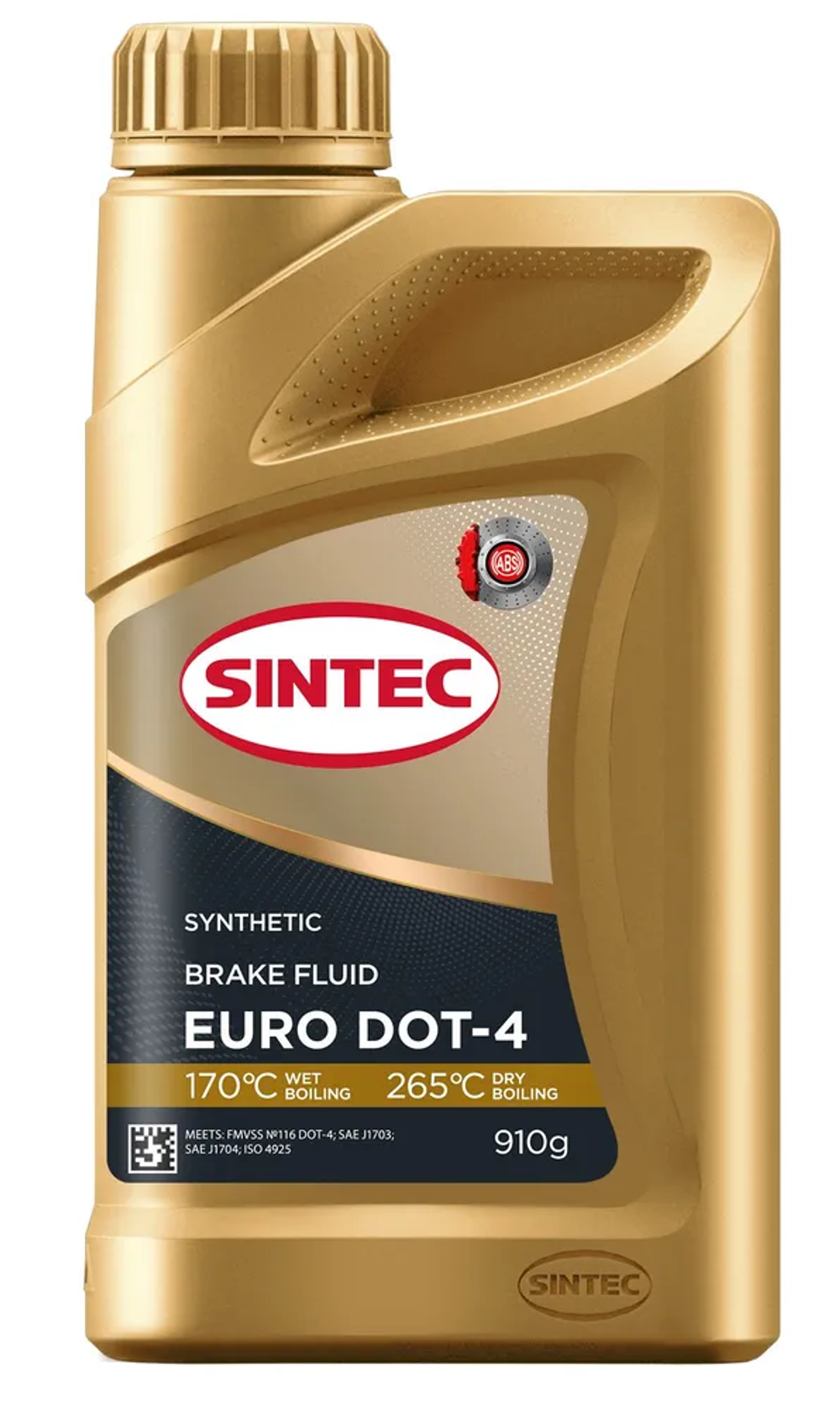 Тормозная жидкость Sintec Euro DOT-4, 910 г