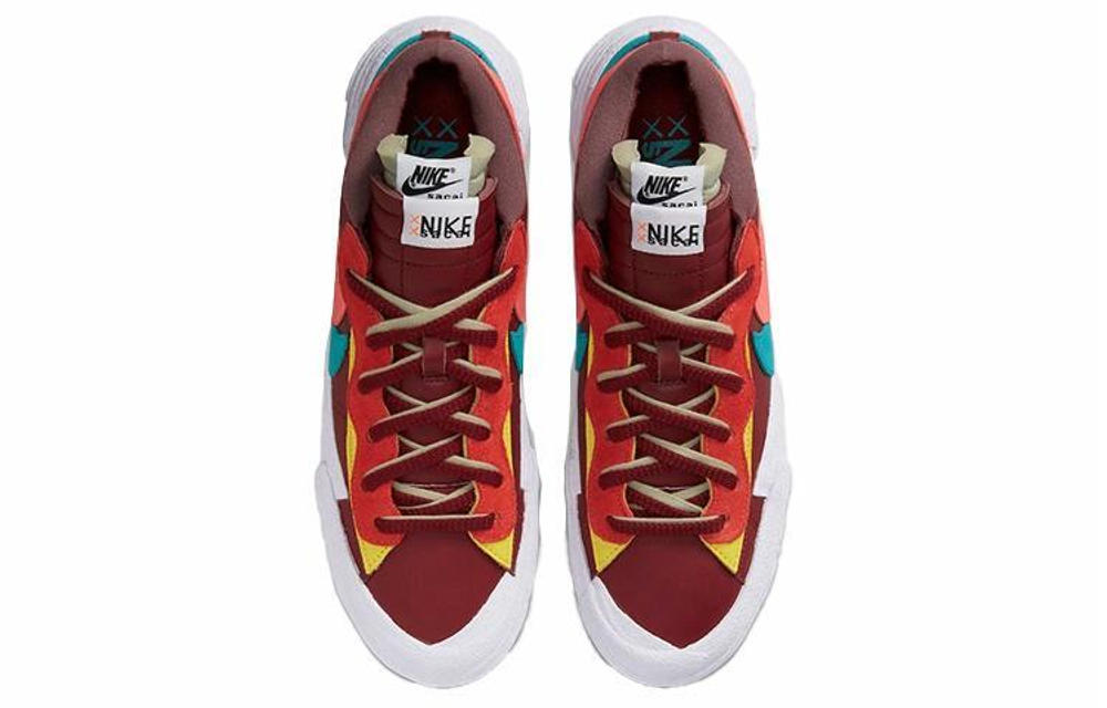 Кроссовки Kaws X Nike Blazer Low "Team Red"