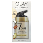 Olay, Total Effects, увлажняющий крем 7 в 1 с солнцезащитными свойствами, SPF 30, 50 мл (1,7 жидк. унции)