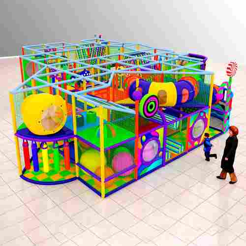 Детский игровой лабиринт «Краски веселья»