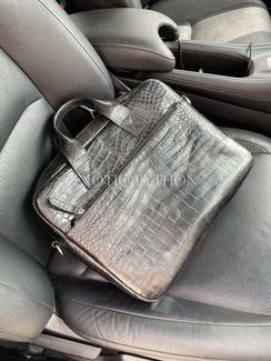 Сумка-портфель из кожи крокодила BG-396