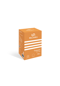 Термос для еды Relaxika 301 (0,7 литра), желтый