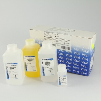 Креатинин-12,Витал,(Яффе м-д,кон.т.,с депротеин),500опр.х2мл, В04.12