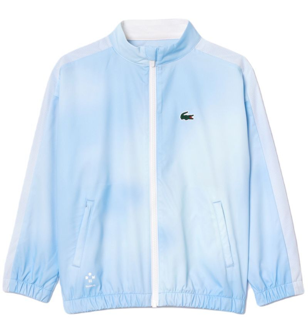 Костюм теннисный Lacoste Kids' Lacoste Tennis x Daniil Medvedev - небесный