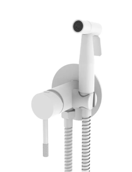 V403553-F Гигиенический душ встраиваемый белый матовый VIEIR