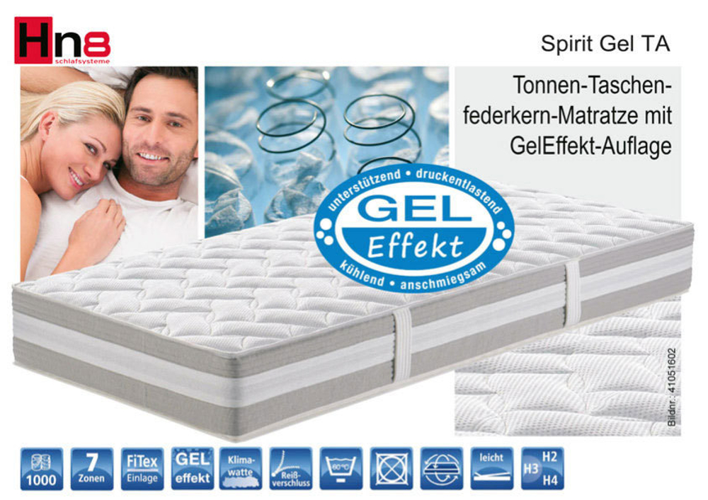 Матрас ортопедический 180x200 Hukla Spirit Gel TA H3