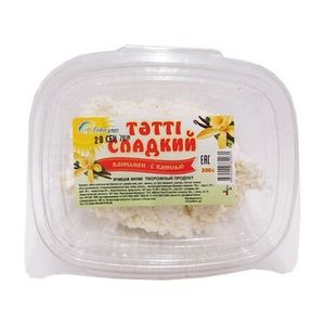 ТВОРОЖНЫЙ ПРОДУКТ ТАТТИ-СЛАДКИЙ С ВАНИЛЬЮ 20% 300ГР ЛЕГКОЕ УТРО